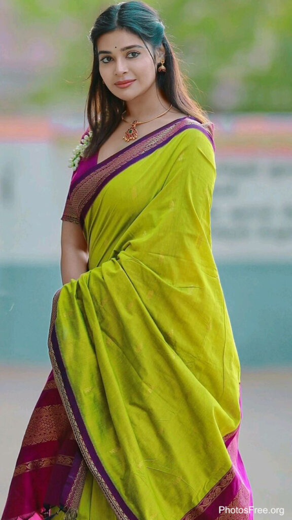 Simple Saree Poses For Photoshoot