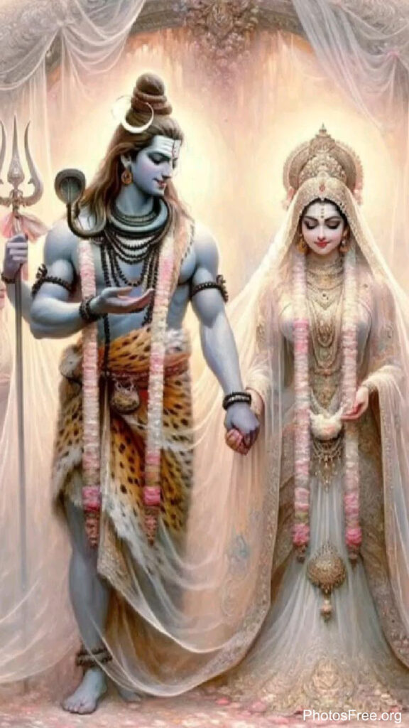 shiv parvati images