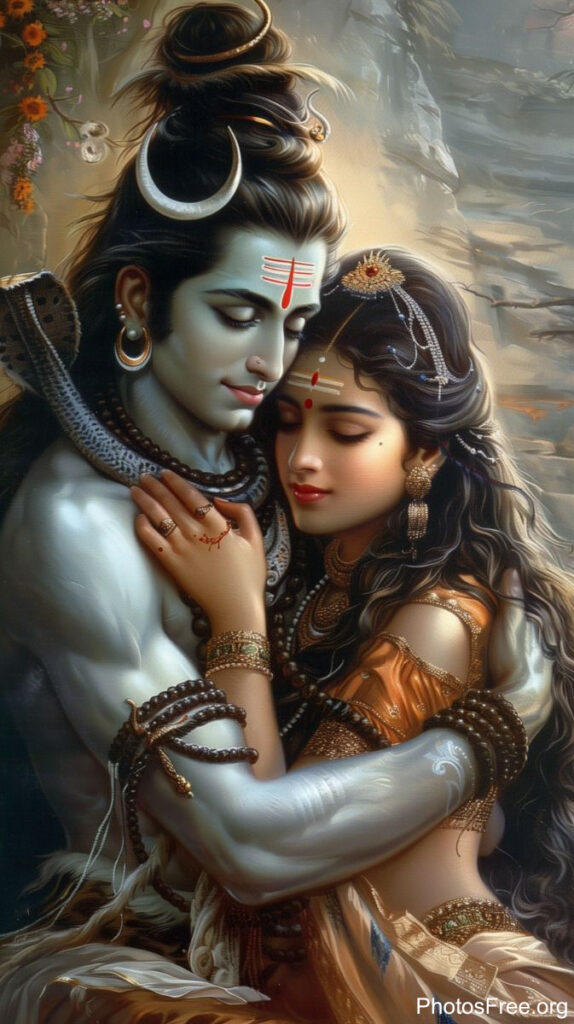 shiv parvati images